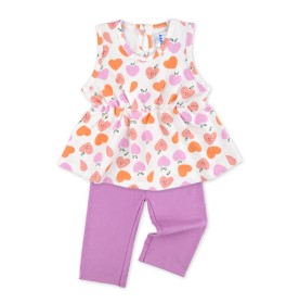 FIFFY PEACHY HEART BLOUSE SUIT BAJU BAYI (3326104)