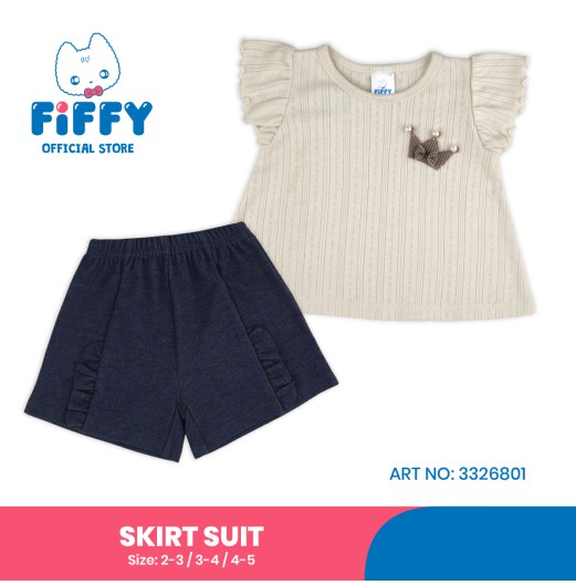 FIFFY PEARL CROWN BLOUSE SUIT BAJU BAYI (3326802)