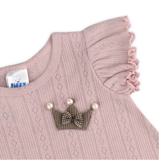 FIFFY PEARL CROWN BLOUSE SUIT BAJU BAYI (3326802)