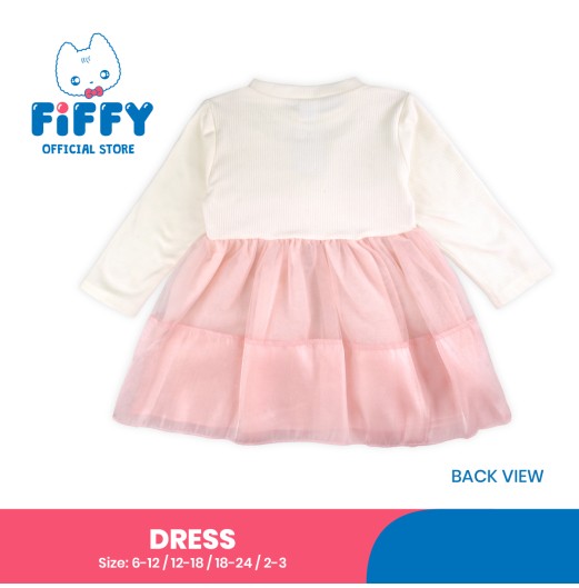 FIFFY ROSETTE TULLE DRESS BAJU BAYI (3326804)