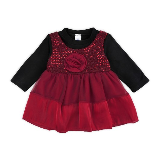 FIFFY ROSETTE TULLE DRESS BAJU BAYI (3326804)