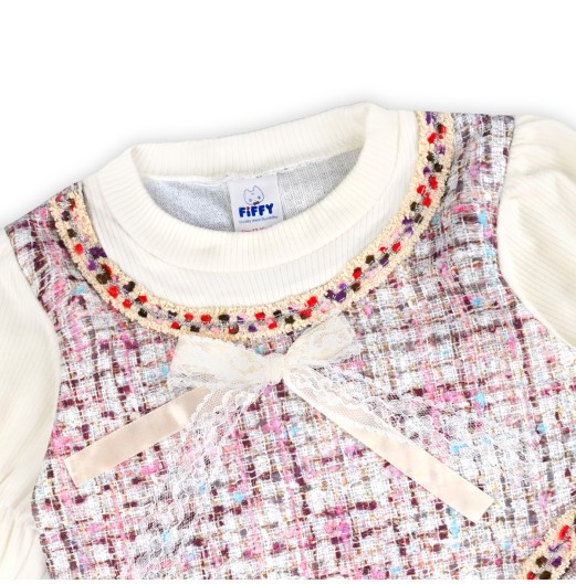 FIFFY CLASSIC TWEED DRESS BAJU BAYI (3326807)