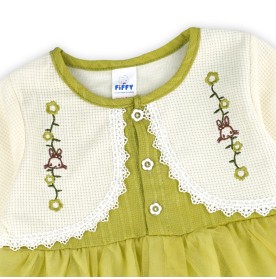 FIFFY MEADOW EMBROIDERED TULLE DRESS BAJU BAYI (3326808)