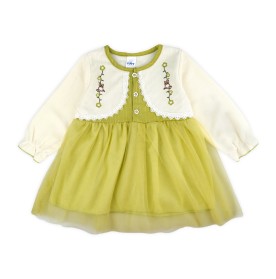 FIFFY MEADOW EMBROIDERED TULLE DRESS BAJU BAYI (3326808)