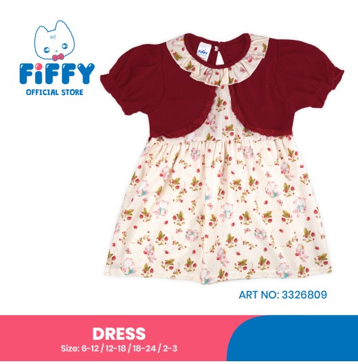 FIFFY BLOSSOM GRACE DRESS BAJU BAYI (3326809)