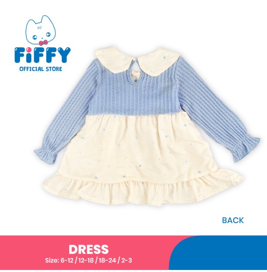 FIFFY SWEET BOW DRESS BAJU BAYI (3326810) FIFFY SWEET BOW DRESS BAJU BAYI (3326810)