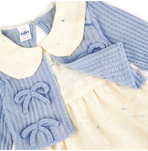 FIFFY SWEET BOW DRESS BAJU BAYI (3326810) FIFFY SWEET BOW DRESS BAJU BAYI (3326810)