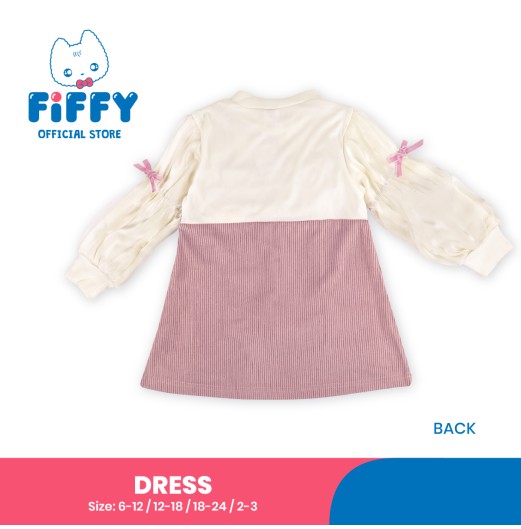 FIFFY MUSHROOM PATCH BAJU BAYI DRESS (3326812) FIFFY MUSHROOM PATCH BAJU BAYI DRESS (3326812)