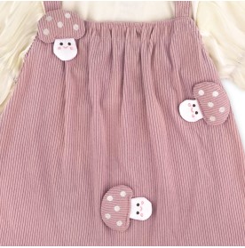 FIFFY MUSHROOM PATCH BAJU BAYI DRESS (3326812)