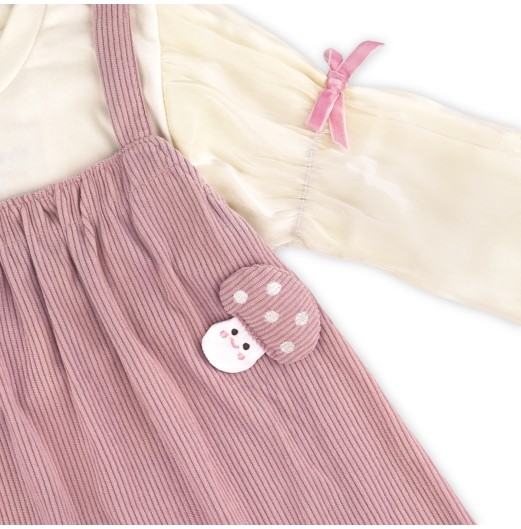 FIFFY MUSHROOM PATCH BAJU BAYI DRESS (3326812) FIFFY MUSHROOM PATCH BAJU BAYI DRESS (3326812)