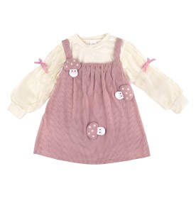 FIFFY MUSHROOM PATCH BAJU BAYI DRESS (3326812)