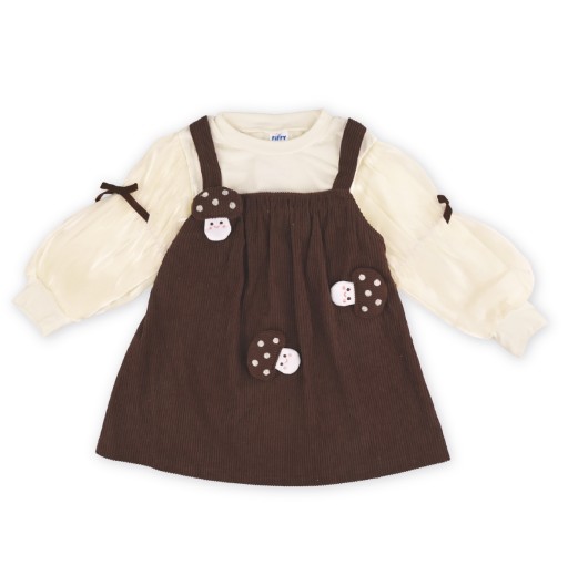 FIFFY MUSHROOM PATCH BAJU BAYI DRESS (3326812) FIFFY MUSHROOM PATCH BAJU BAYI DRESS (3326812)