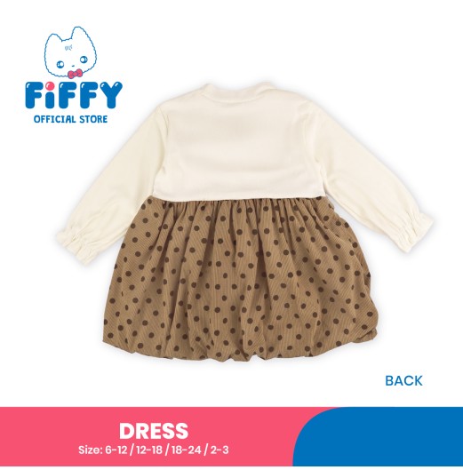 FIFFY BUNNY DOTS DRESS BAJU BAYI (3326813)