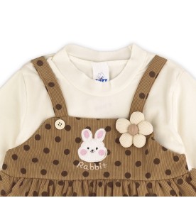 FIFFY BUNNY DOTS DRESS BAJU BAYI (3326813)
