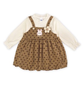 FIFFY BUNNY DOTS DRESS BAJU BAYI (3326813)