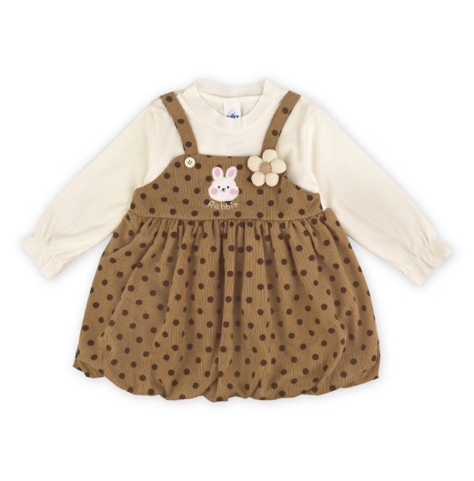 FIFFY BUNNY DOTS DRESS BAJU BAYI (3326813)