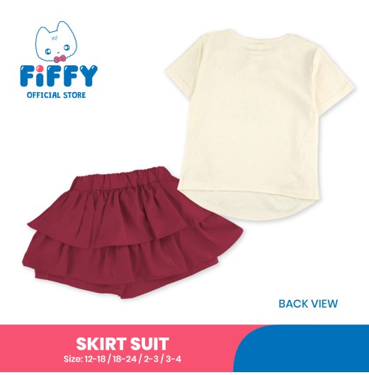 FIFFY TEDDY BELLE SKIRT SUIT BAJU BAYI (3326823) FIFFY TEDDY BELLE SKIRT SUIT BAJU BAYI (3326823)