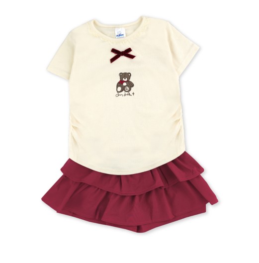 FIFFY TEDDY BELLE SKIRT SUIT BAJU BAYI (3326823) FIFFY TEDDY BELLE SKIRT SUIT BAJU BAYI (3326823)