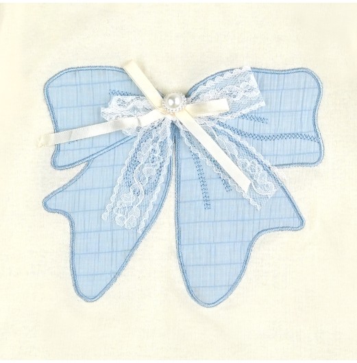 FIFFY BIG BOW SKIRT SUIT BAJU BAYI (3326825) FIFFY BIG BOW SKIRT SUIT BAJU BAYI (3326825)