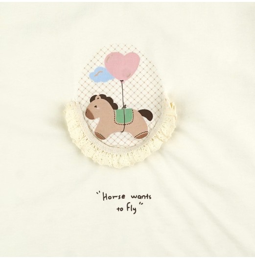 FIFFY HORSE WANT TO FLY T-SHIRT SUIT BAJU BAYI (3326836)