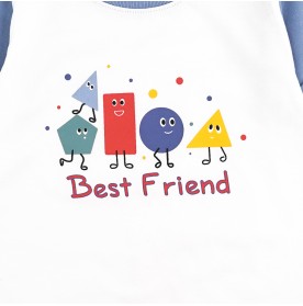FIFFY BEST FRIEND SHORT SLEEVE BOY PYJAMAS SUIT BAJU TIDUR BAYI (3425010)