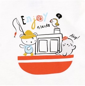 FIFFY ENJOY FRIEND LONG SLEEVE BOY PYJAMAS SUIT BAJU BAYI (3425014)