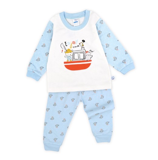 FIFFY ENJOY FRIEND LONG SLEEVE BOY PYJAMAS SUIT BAJU BAYI (3425014) FIFFY ENJOY FRIEND LONG SLEEVE BOY PYJAMAS SUIT BAJU BAYI (3425014)