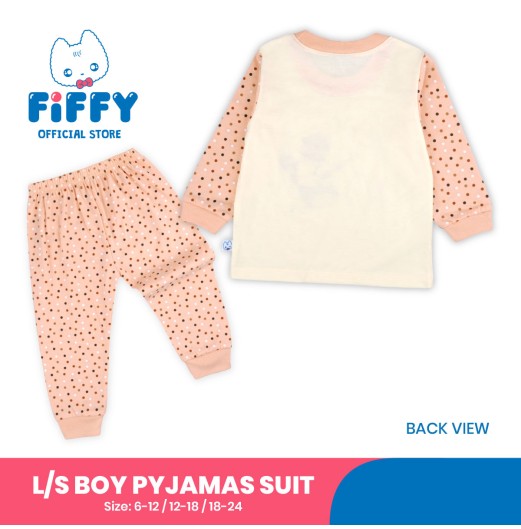 FIFFY ENJOY TIME LONG SLEEVE BOY PYJAMAS SUIT BAJU BAYI (3425015)