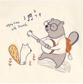 FIFFY ENJOY TIME LONG SLEEVE BOY PYJAMAS SUIT BAJU BAYI (3425015)