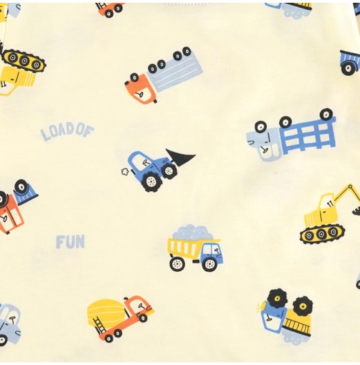 FIFFY BUILDER FUN LONG SLEEVE BOY PYJAMAS SUIT BAJU BAYI (3425017)