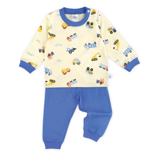 FIFFY BUILDER FUN LONG SLEEVE BOY PYJAMAS SUIT BAJU BAYI (3425017)