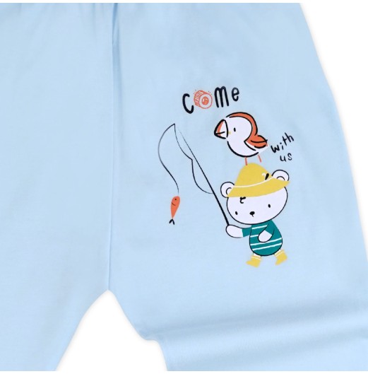 FIFFY FISHING TOGETHER LONG SLEEVE BOY PYJAMAS SUIT BAJU BAYI (3425510)