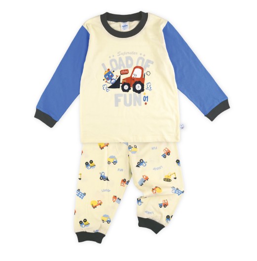 FIFFY LOAD OF FUN LONG SLEEVE BOY PYJAMAS SUIT BAJU BAYI (3425512)
