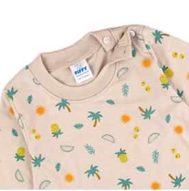 FIFFY TROPICAL LONG SLEEVE BOY PYJAMAS SUIT BAJU BAYI (3426002)