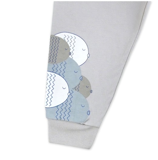 FIFFY OCEAN FRIENDS LONG SLEEVE BOY PYJAMAS SUIT BAJU BAYI (3426005)