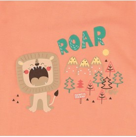 FIFFY LION ROAR SHORT SLEEVE BOY PYJAMAS SUIT BAJU BAYI (3426501)