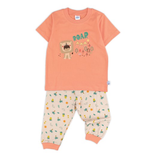 FIFFY LION ROAR SHORT SLEEVE BOY PYJAMAS SUIT BAJU BAYI (3426501) FIFFY LION ROAR SHORT SLEEVE BOY PYJAMAS SUIT BAJU BAYI (3426501)