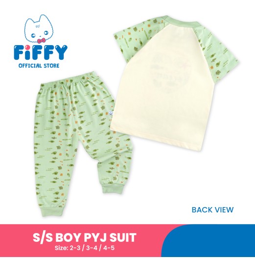 FIFFY COOL OCEAN SHORT SLEEVE BOY PYJAMAS SUIT BAJU BAYI (3426503) FIFFY COOL OCEAN SHORT SLEEVE BOY PYJAMAS SUIT BAJU BAYI (3426503)
