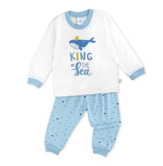 FIFFY KING OF THE SEA LONG SLEEVE BOY PYJAMAS SUIT BAJU BAYI (3426504)