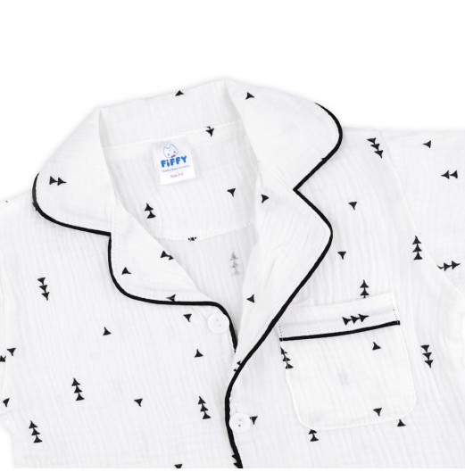 FIFFY SWEET DREAM SHORT SLEEVE PYJAMAS SUIT (3426801) FIFFY SWEET DREAM SHORT SLEEVE PYJAMAS SUIT (3426801)
