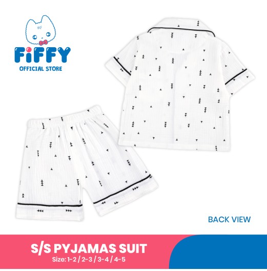 FIFFY SWEET DREAM SHORT SLEEVE PYJAMAS SUIT (3426801) FIFFY SWEET DREAM SHORT SLEEVE PYJAMAS SUIT (3426801)