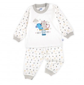 FIFFY SWEET TIME BAJU BAYI LONG SLEEVE GIRL PYJAMAS SUIT (3525208)