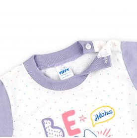 FIFFY BE COOL LONG SLEEVE GIRL PYJAMAS SUIT BAJU TIDUR BAYI (3525211)