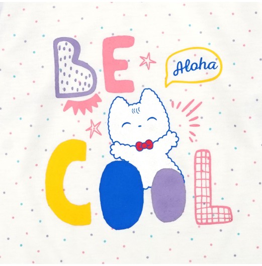 FIFFY BE COOL LONG SLEEVE GIRL PYJAMAS SUIT BAJU TIDUR BAYI (3525211)