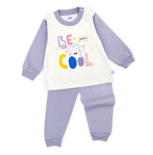 FIFFY BE COOL LONG SLEEVE GIRL PYJAMAS SUIT BAJU TIDUR BAYI (3525211)