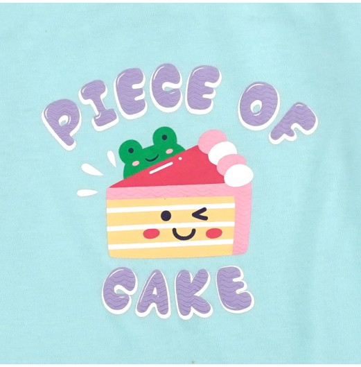 FIFFY PIECE OF CAKE LONG SLEEVE GIRL PYJAMAS SUIT BAJU TIDUR BAYI (3525212)