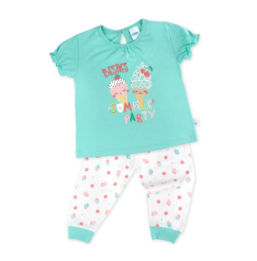 FIFFY SUMMER PARTY SHORT SLEEVE GIRL PYJAMAS SUIT BAJU BAYI (3525213) FIFFY SUMMER PARTY SHORT SLEEVE GIRL PYJAMAS SUIT BAJU BAYI (3525213)