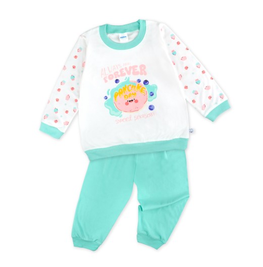 FIFFY PANCAKE DAY LONG SLEEVE GIRL PYJAMAS SUIT BAJU BAYI (3525610) FIFFY PANCAKE DAY LONG SLEEVE GIRL PYJAMAS SUIT BAJU BAYI (3525610)