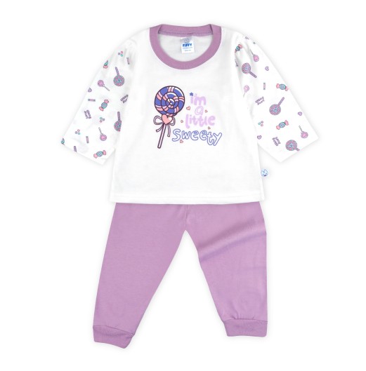 FIFFY LITTLE SWEETY LONG SLEEVE GIRL PYJAMAS SUIT BAJU BAYI (3526202)