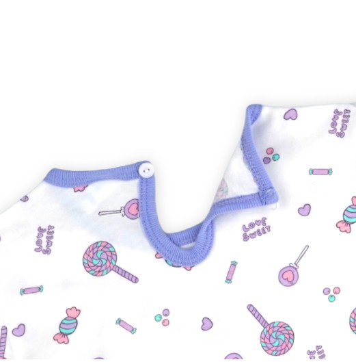 FIFFY LOVE SWEET LONG SLEEVE GIRL PYJAMAS SUIT BAJU BAYI (3526203)